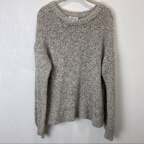 Madewell “Baez” Pullover Oversized Sweater Wool Alpaca - Picture 6 of 16